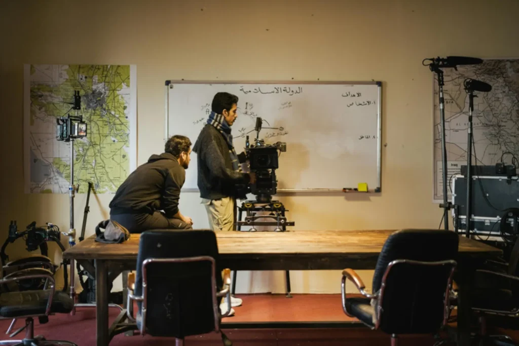 Usluge digitalnog marketinga, postavljanje kamere i svetla za snimanje