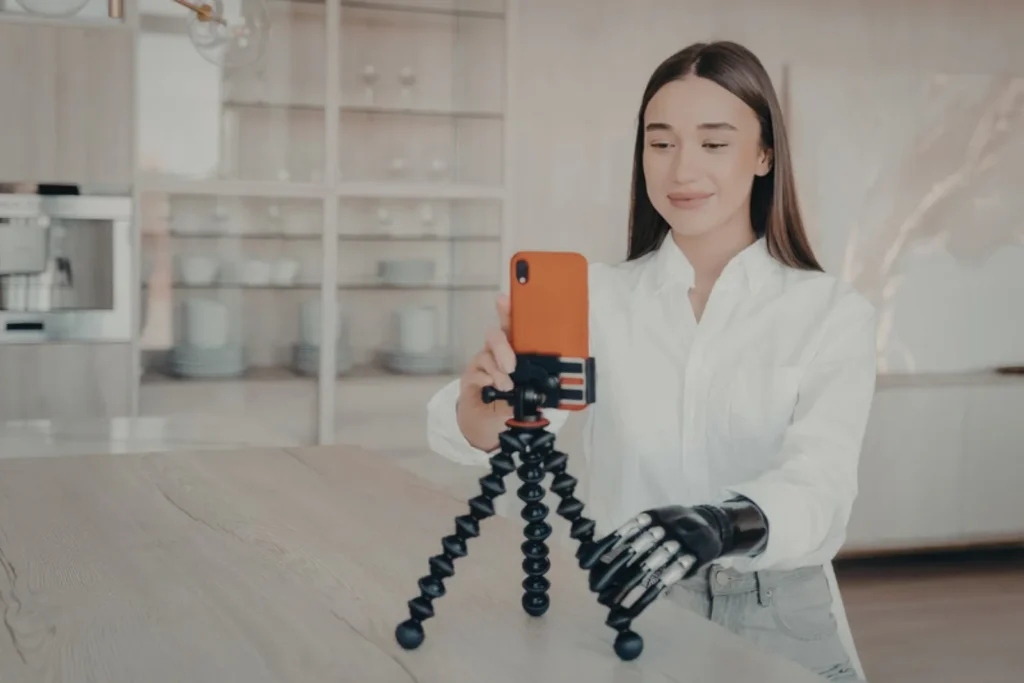 Snimanje videa telefonom na stativu